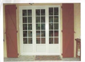 Porte-fenêtre multivantaux PVC